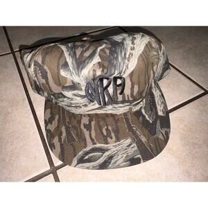 Vintage NRA tree stand camo shooter hat New
